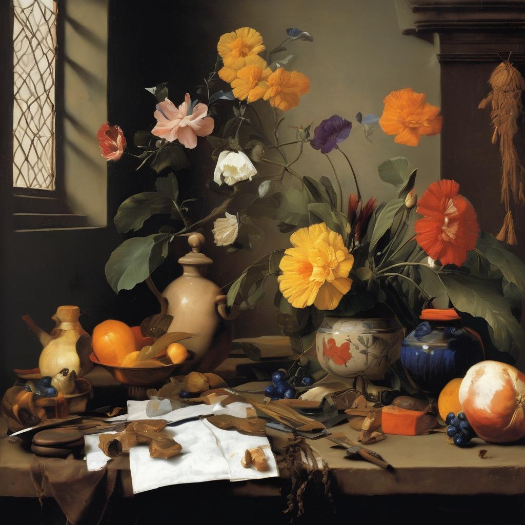 Το στυλ και οι τεχνικές του ζωγράφου Jan van MIERIS